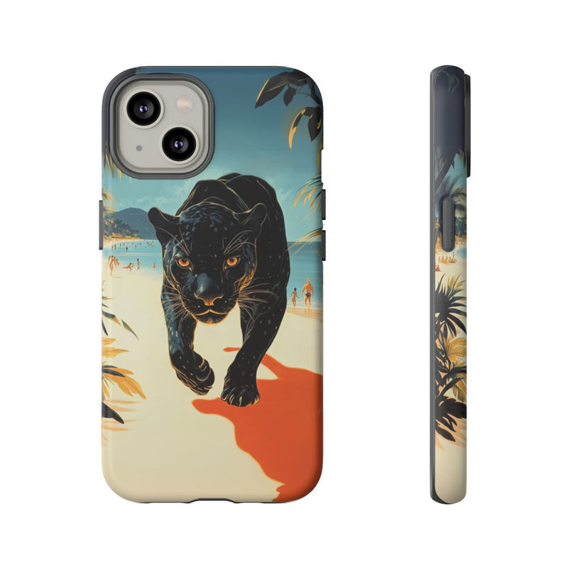 Zwarte Panter op het Strand