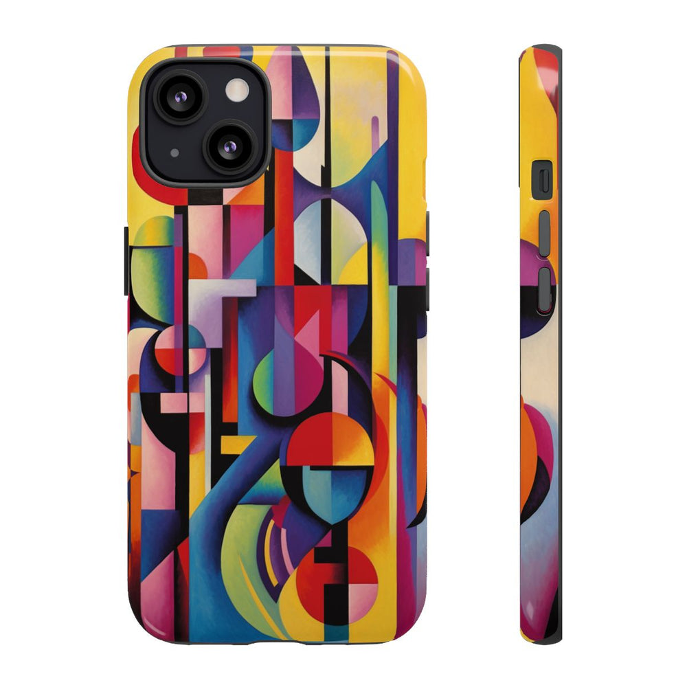 Abstracte Geometrische Vormen met Heldere Kleuren