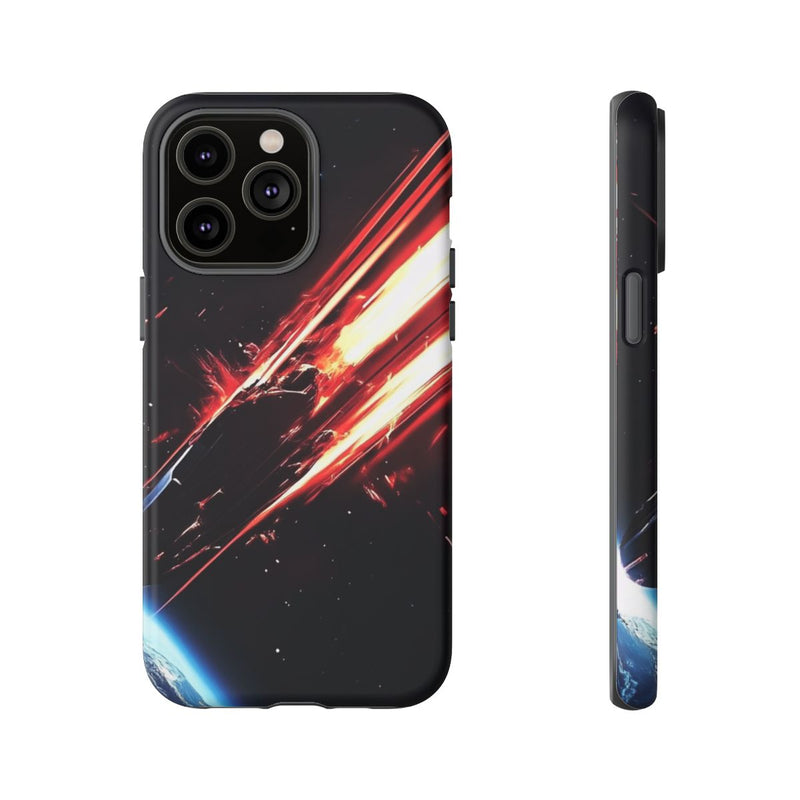 Vurige Meteoorinslag in de Ruimte