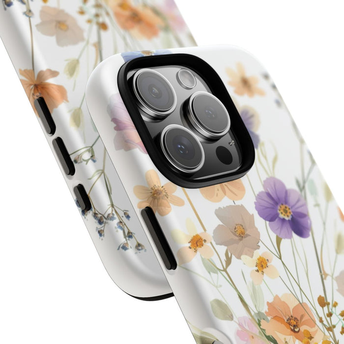 Lichte Veldbloemen in Pasteltinten