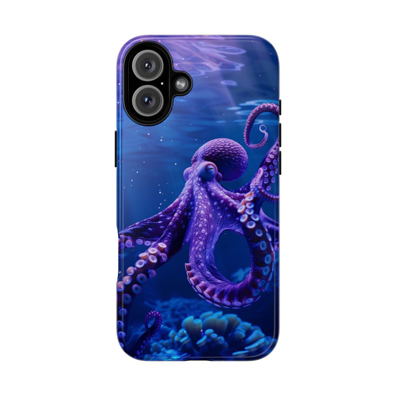 Paarse Octopus Onderwaterlandschap