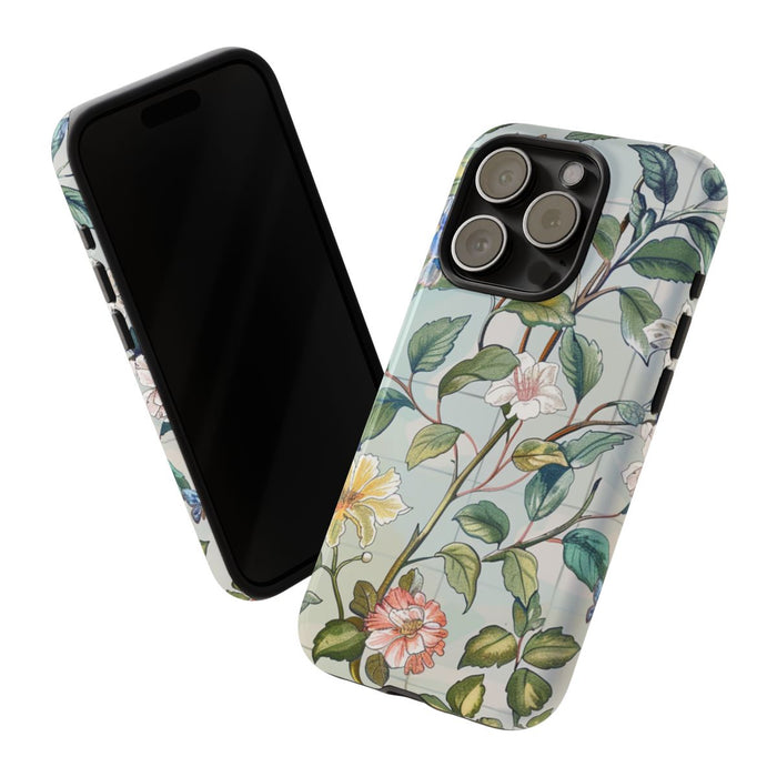 Vintage Bloemenpatroon met Vlinders