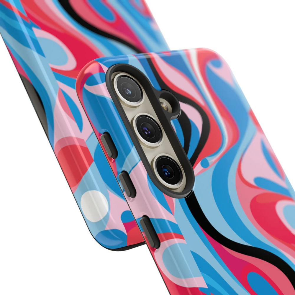 Abstract Kleurrijk Vloeiend Patroon