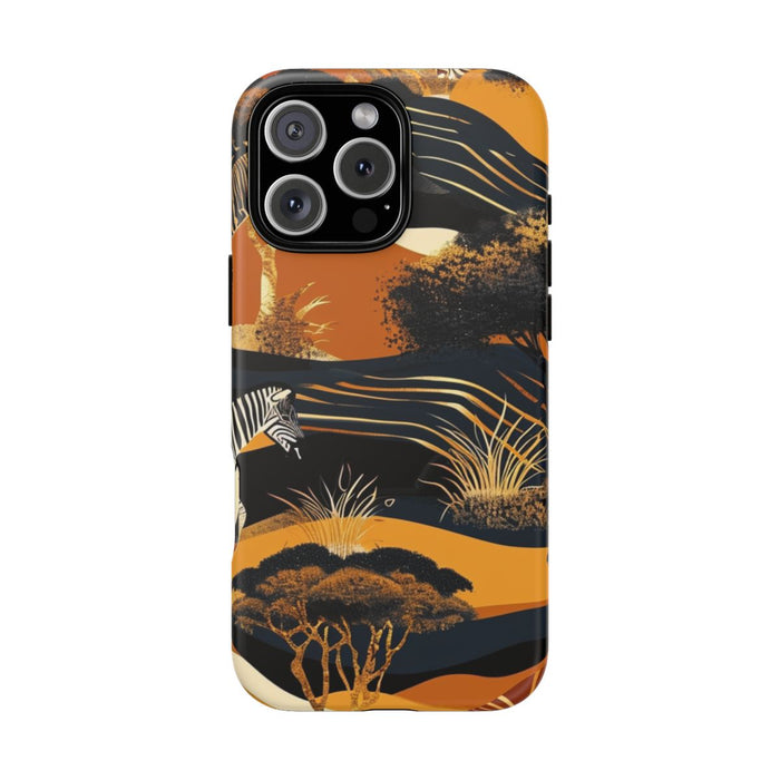 Abstract Afrikaans Savanne Zebra Patroon