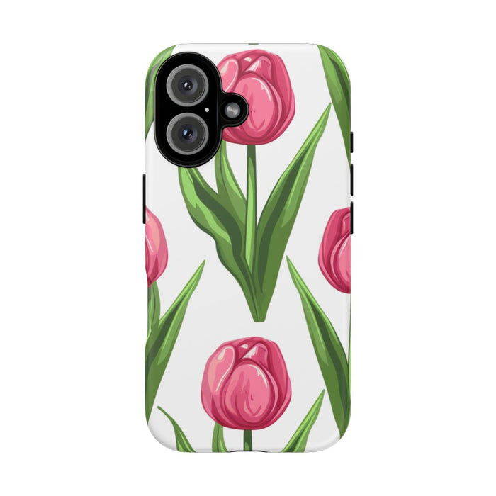 Roze Tulp Bloemenpatroon