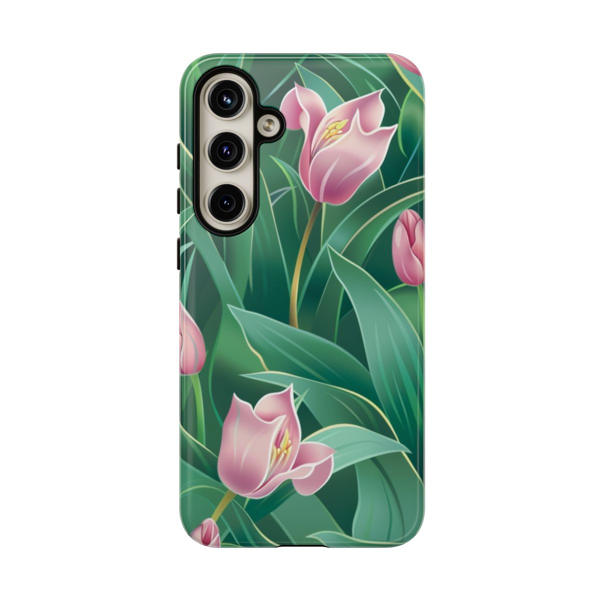 Roze Tulp Bloemenpatroon