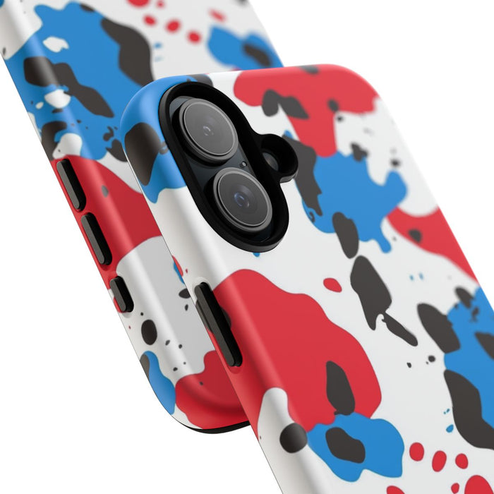 Rood-Blauw Koeienvlekkenpatroon