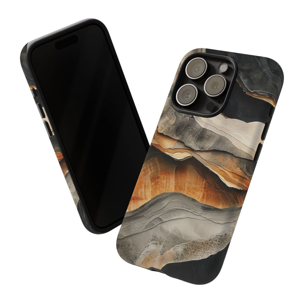 Aardse Geologische Lagen Abstract