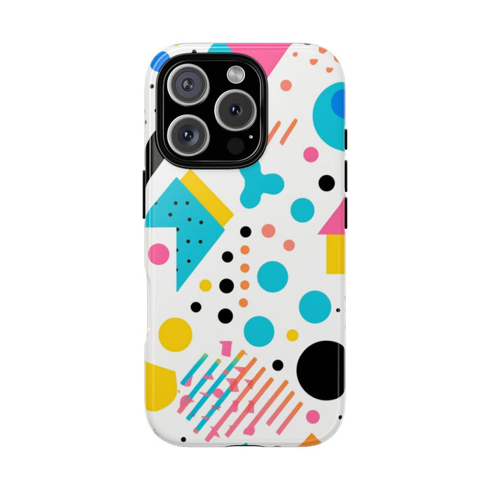 Kleurrijk Memphis Stijl Geometrisch Patroon