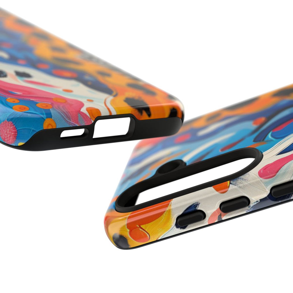 Abstract Kleurrijk Zebra Patroon
