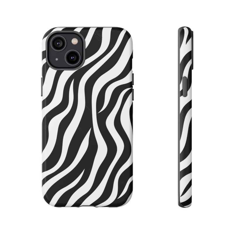 Zwart-Wit Zebra Strepenpatroon
