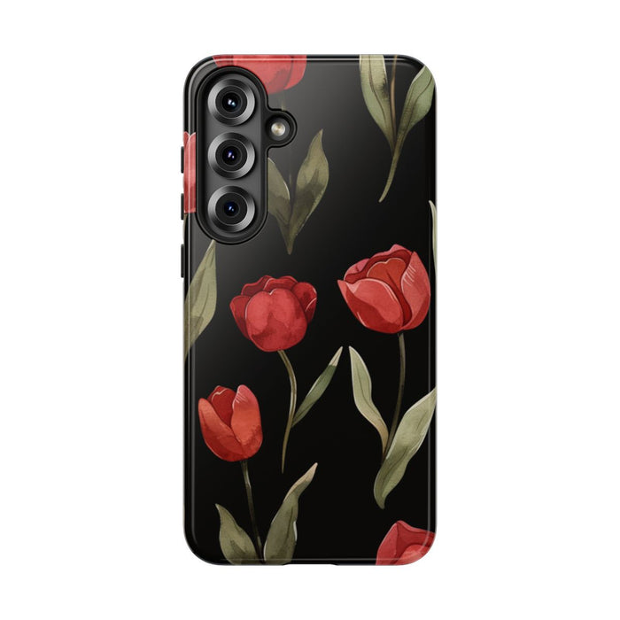 Rode Tulp Bloemenpatroon