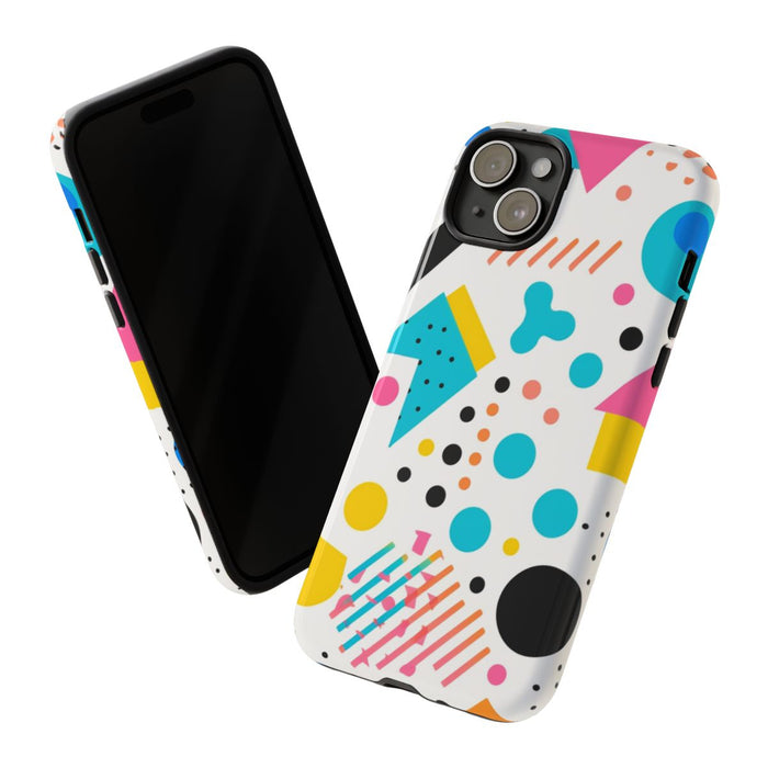 Kleurrijk Memphis Stijl Geometrisch Patroon