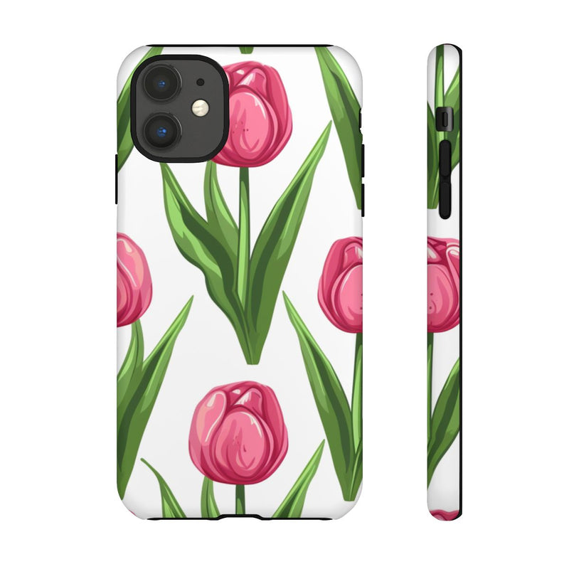 Roze Tulp Bloemenpatroon