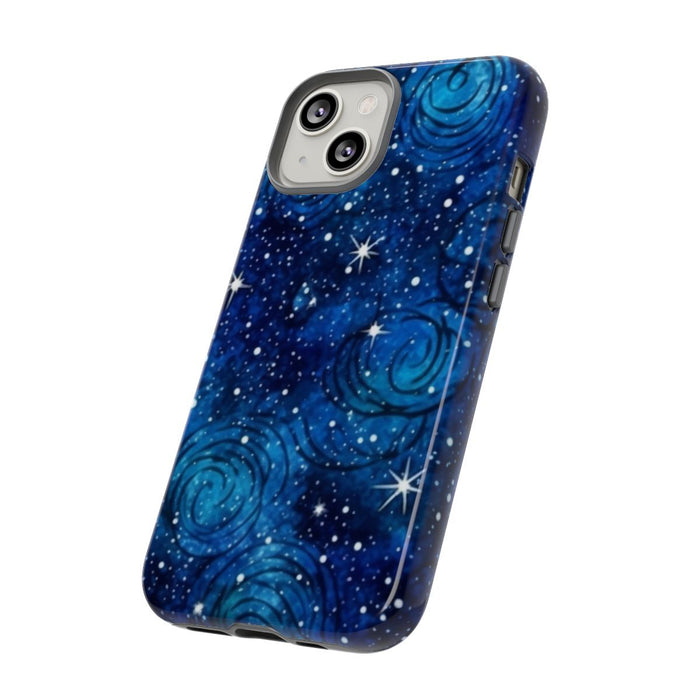 Blauw Sterrenstelsel Patroon