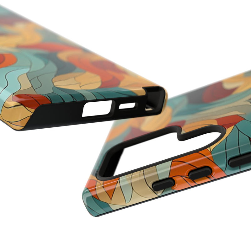 Abstract Veelkeurige Bladerenpatroon