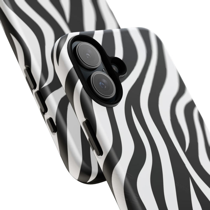 Zwart-Wit Zebra Strepenpatroon