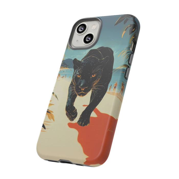 Zwarte Panter op het Strand