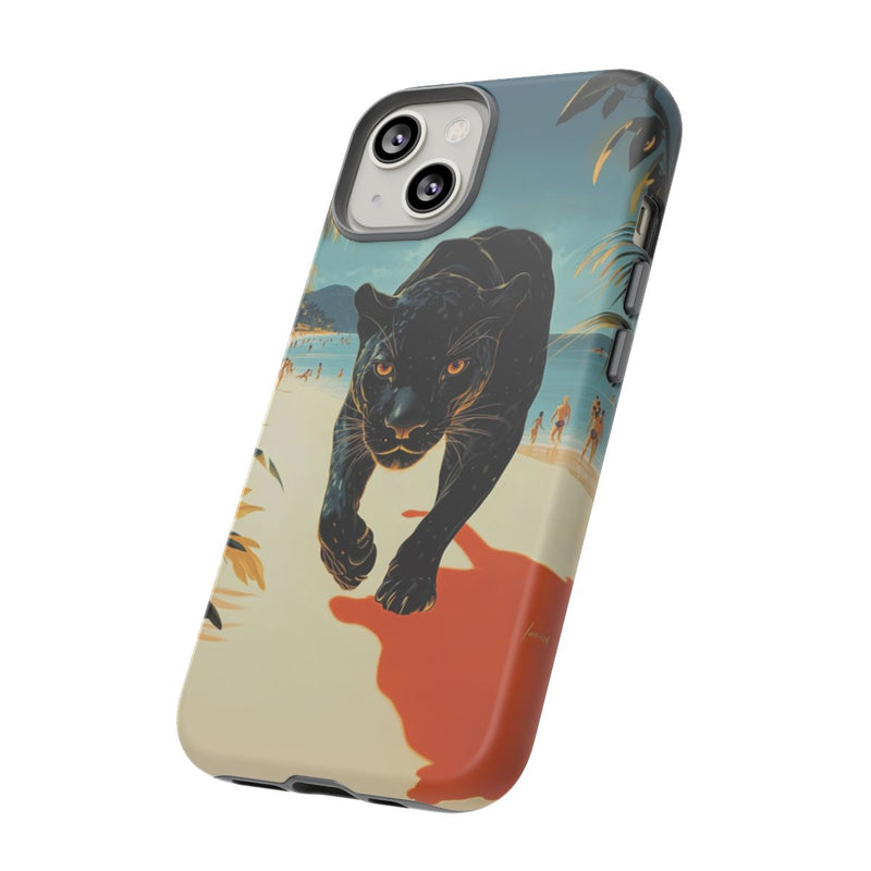 Zwarte Panter op het Strand