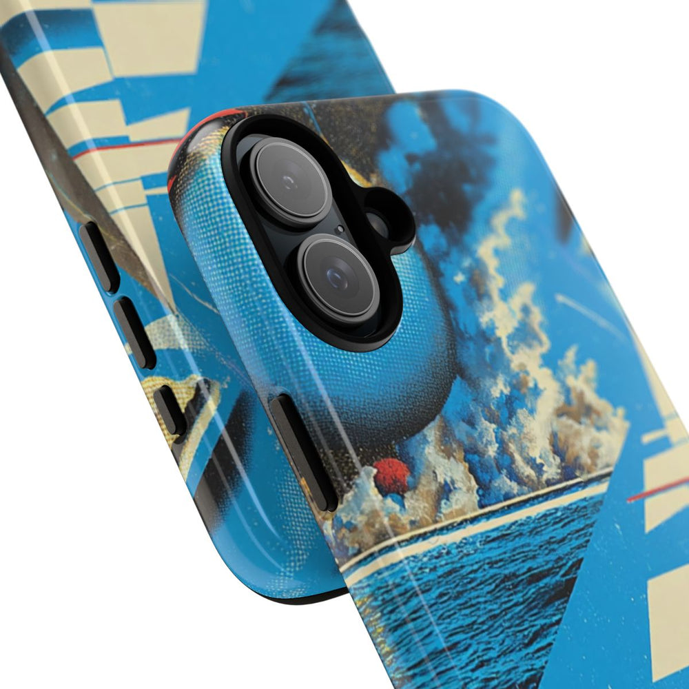 Surrealistische Geometrische Oceaanscène