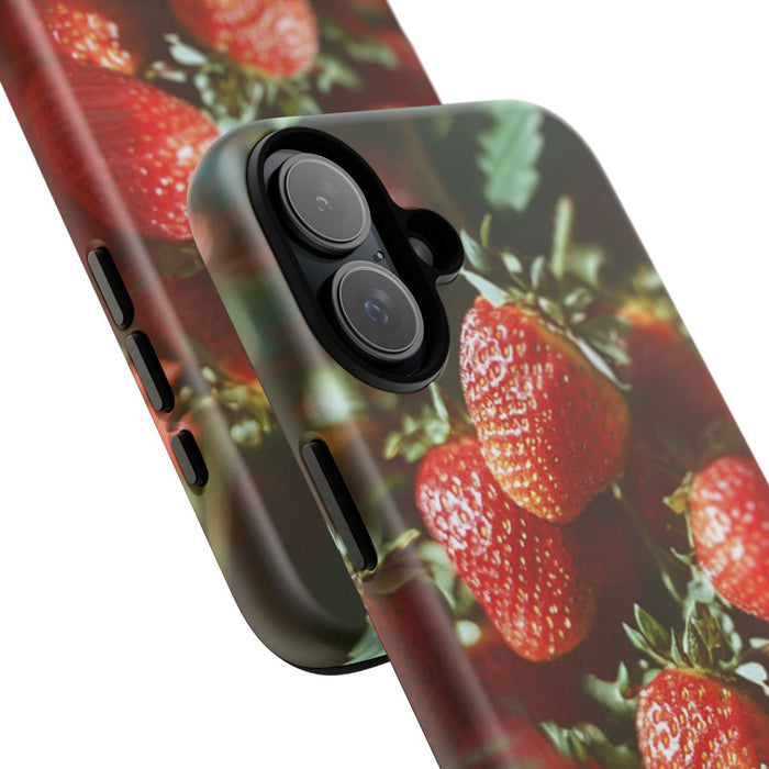 Verse Rode Aardbeien in Tros