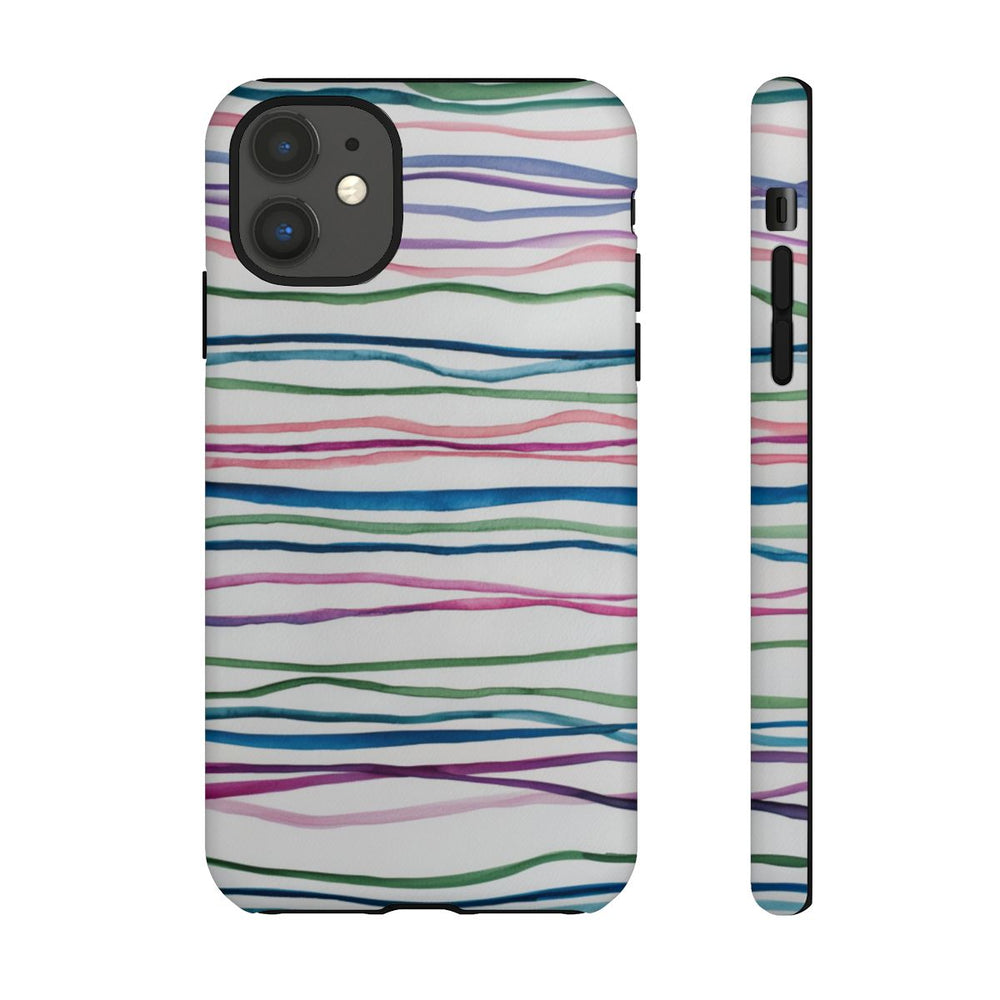 Vrolijke Waterverfstrepen