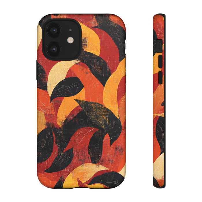 Abstract Herfstbladeren Patroon