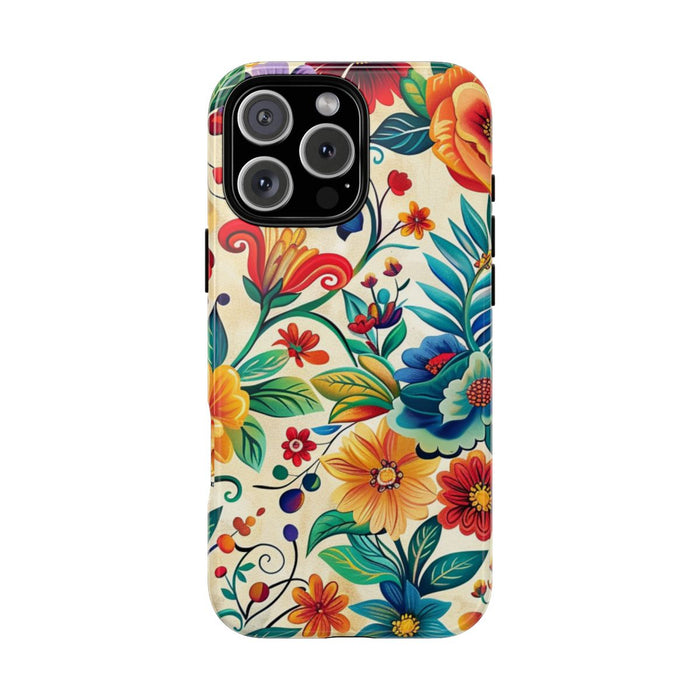 Vrolijk Multicolor Bloemenpatroon