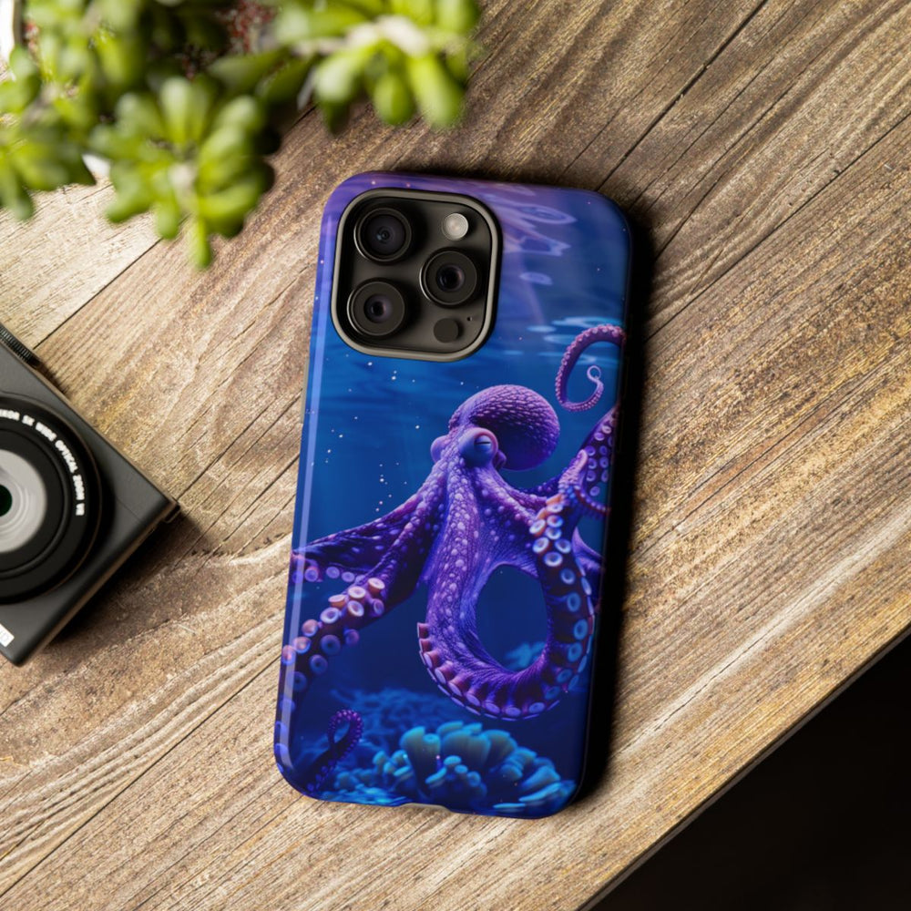 Paarse Octopus Onderwaterlandschap