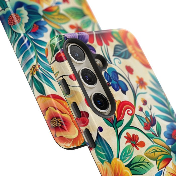 Vrolijk Multicolor Bloemenpatroon