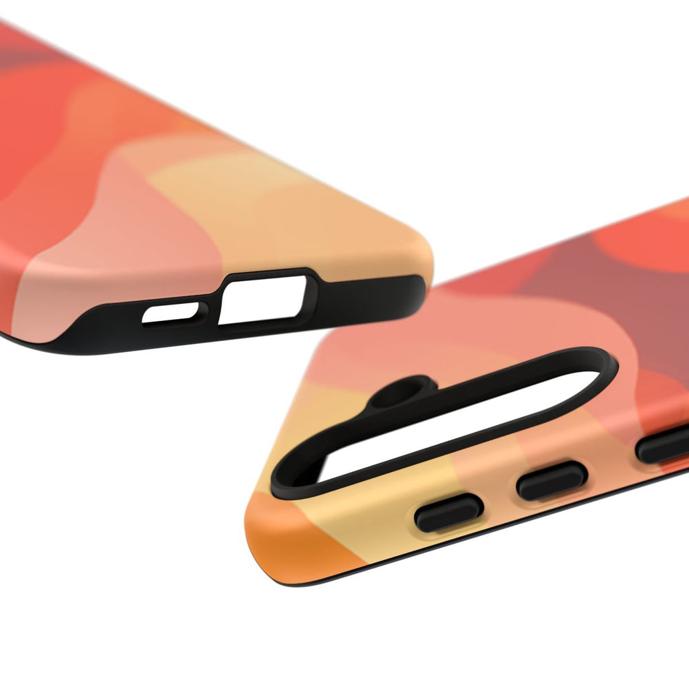 Warme Abstracte Golfpatronen