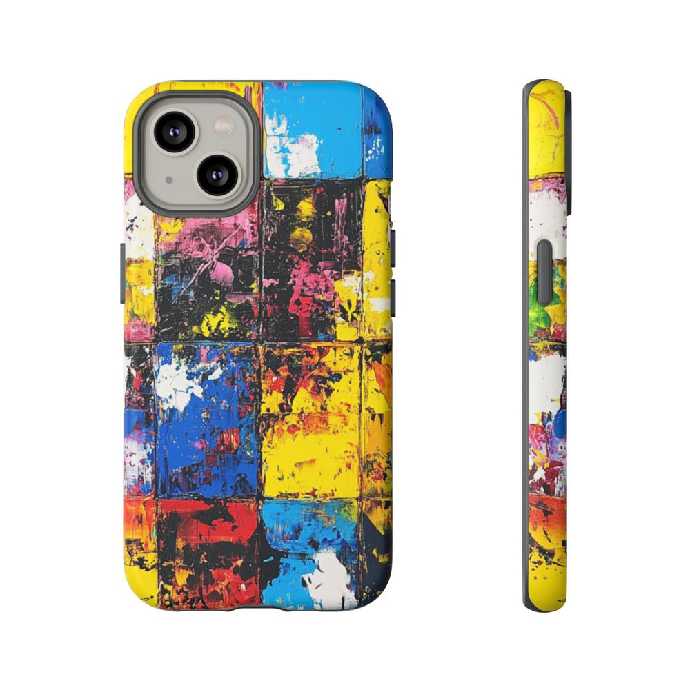 Abstracte Kleurrijke Vierkanten