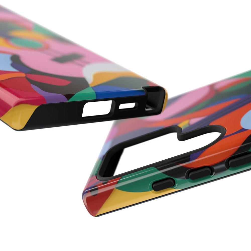 Kleurrijke Abstracte Gitaar