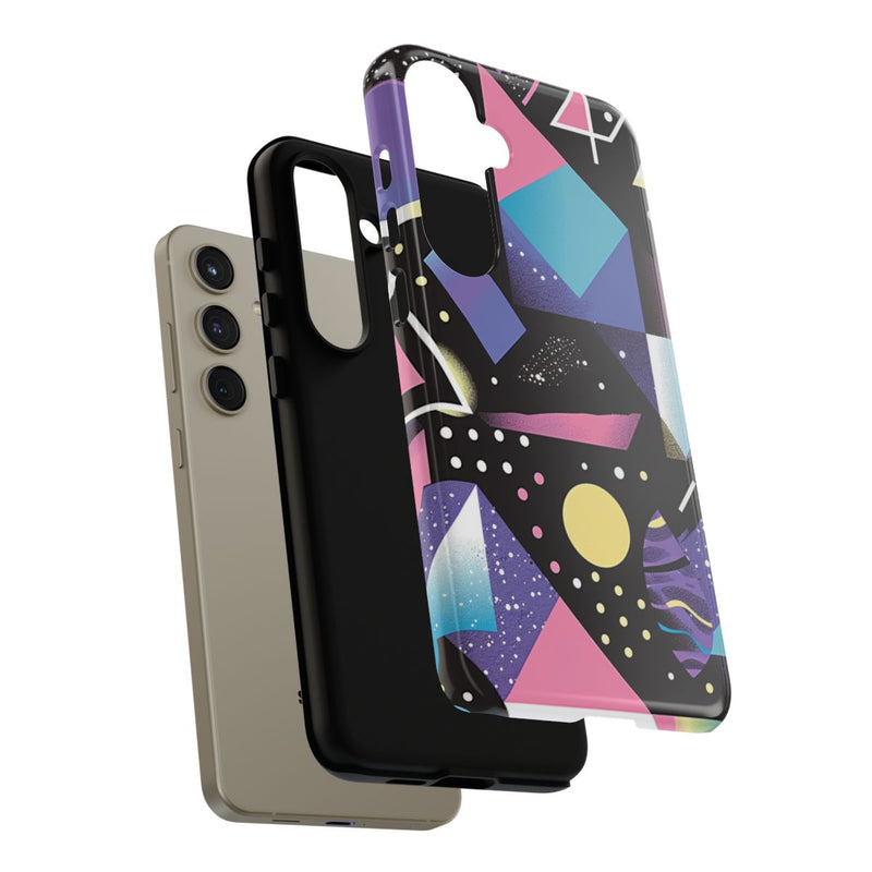 Geometrisch Vaporwave Abstract Patroon