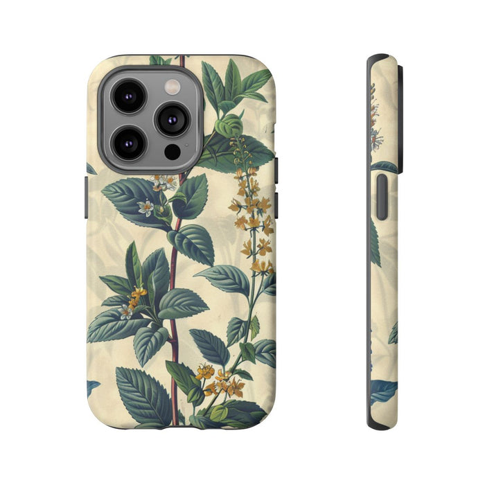 Vintage Botanisch Kruidenpatroon