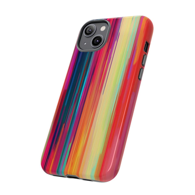 Levendige Verticale Kleurenstrepen Abstract