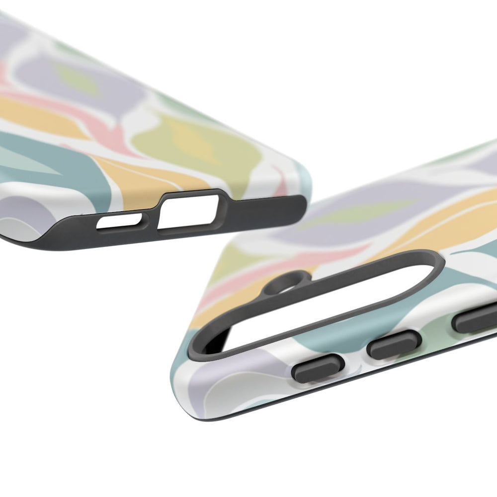 Pastel Bladerenpatroon