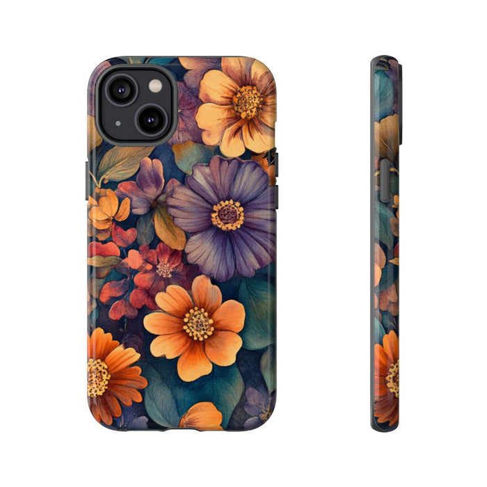 Levendig Aquarel Bloemenpatroon