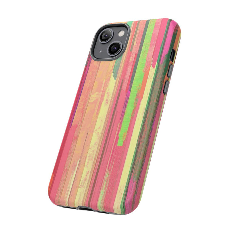 Levendige Verticale Strepen Abstracte Kunst