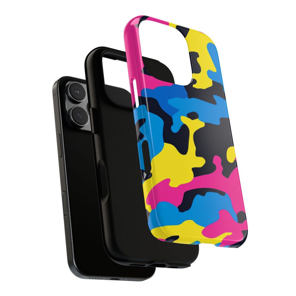 Neon Kleurrijk Camouflagepatroon