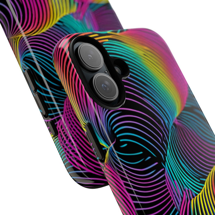 Kleurrijk Psychedelisch Optisch Patroon