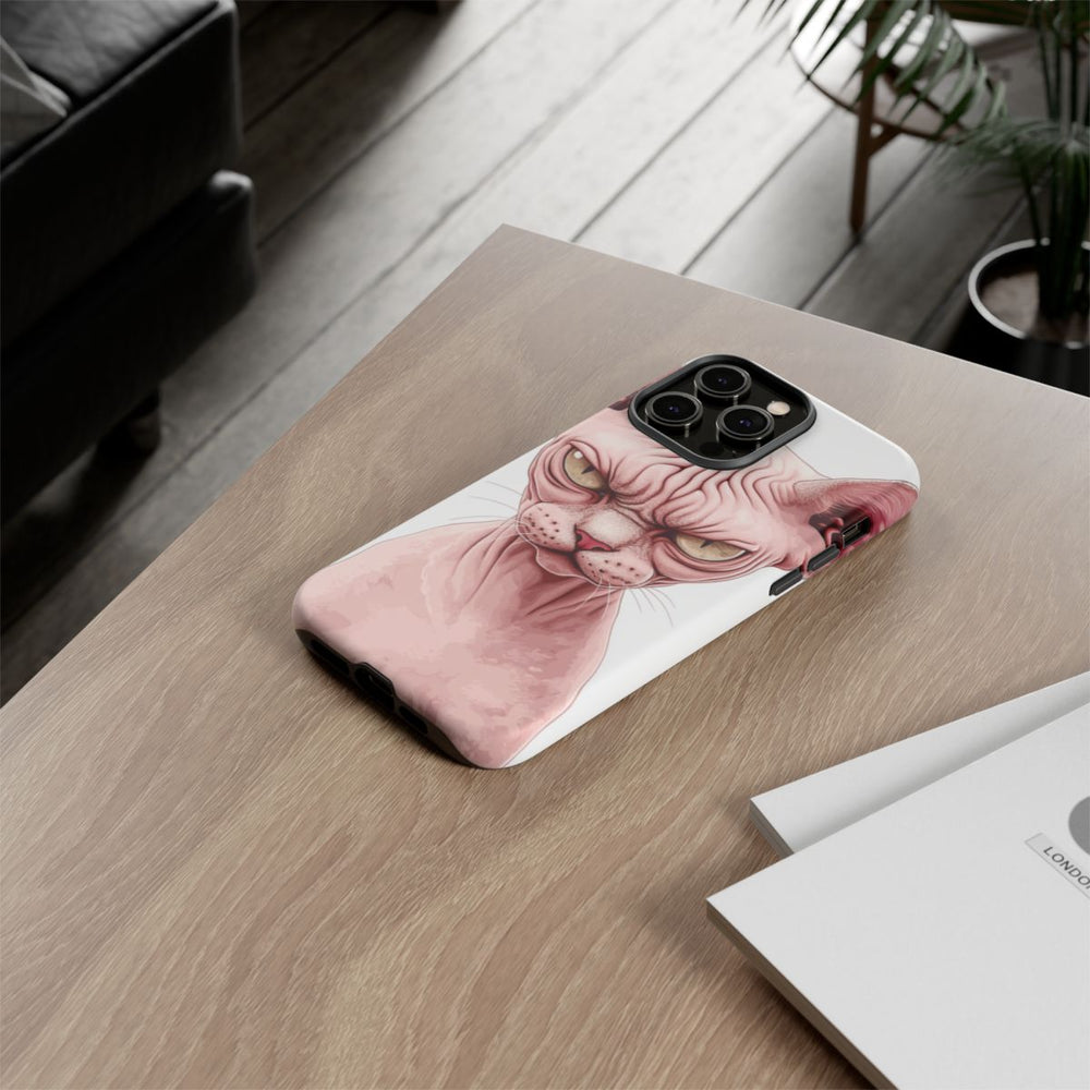 Roze Sfinxkat Illustratie