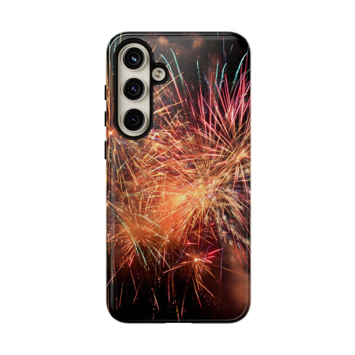Kleurrijk Vuurwerk Spektakel