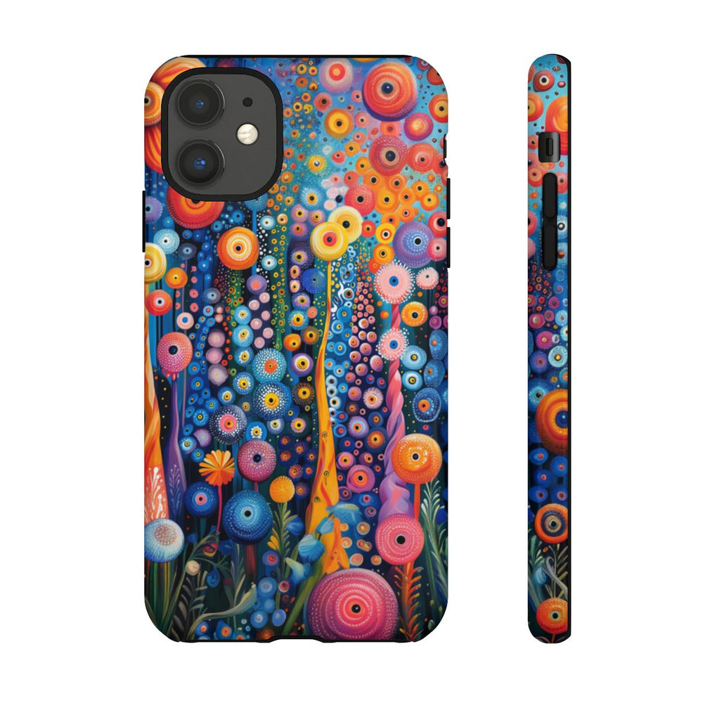 Levendig Abstract Bloemenpatroon