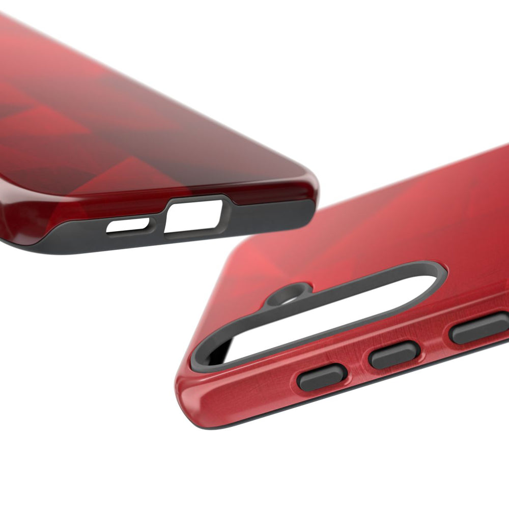 Rood Geometrisch Abstract Ontwerp