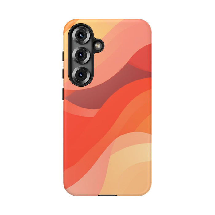 Warme Abstracte Golfpatronen