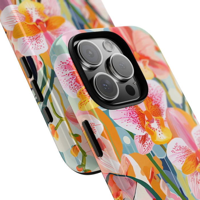 Kleurrijke Orchideeën Illustratie