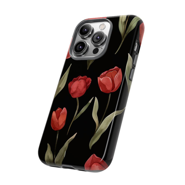 Rode Tulp Bloemenpatroon