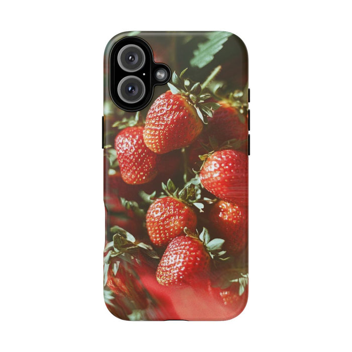 Verse Rode Aardbeien in Tros