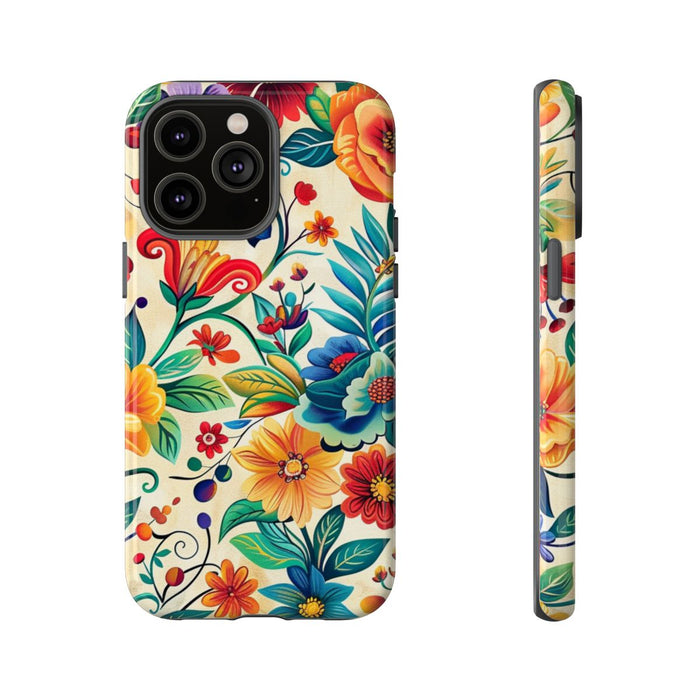 Vrolijk Multicolor Bloemenpatroon
